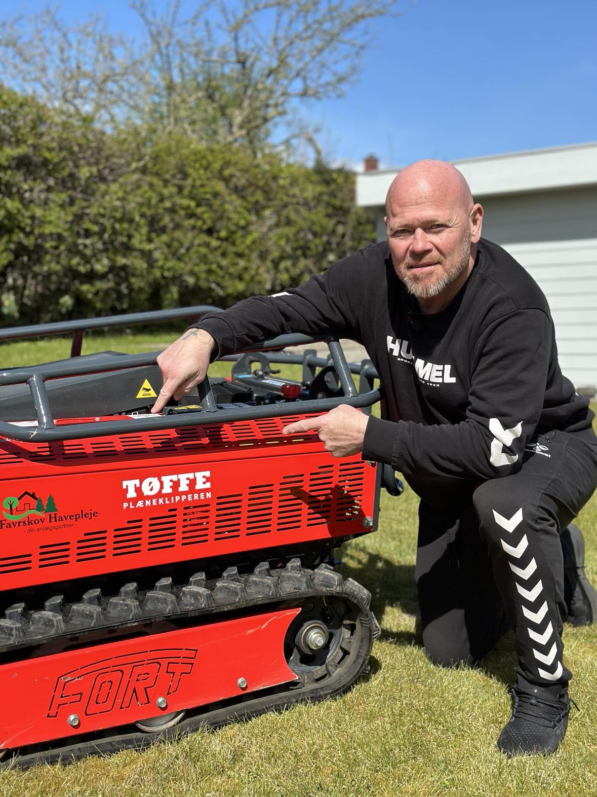 Stig Tøfting med "Tøffe" Stig Tøfting med "Tøffe"